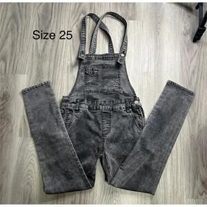 Free People‎ Ziggy Denim Overalls Size 25